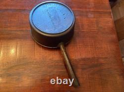 Rare Antique MARIETTA PA MH & E Co. 3-13 Cast Iron Bean/Sauce Pan with Gate Mark