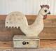 Rare Cast Iron Antique 16in Elgin Rooster Windmill Weight 10ft No2 Paint 45lbs