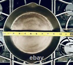 Rare Martin Stove & Range #8 Cast Iron Pan, Hamburger Logo, 1917-1953, Alabama