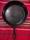 Rare No. 7 Vintage Cast Iron Southern Mystery Skillet (sms) Advertising Zeigler