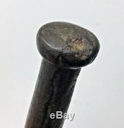 Rare Vintage Cast Iron Mortar And Pestle Apothecary Pharmacy 6lb 13oz 5 3/8 tall