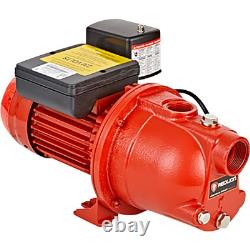 Red Lion Cast Iron Shallow Well Jet Water Pump, 864 GPH, 3/4 HP, 1 1/4in