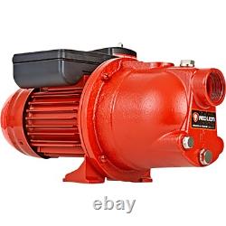 Red Lion Cast Iron Shallow Well Jet Water Pump, 864 GPH, 3/4 HP, 1 1/4in