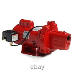 Red Lion RJS-100-PREM 1 HP, 23 GPM, 115/230 Volt, Premium Cast Iron Red, 602208