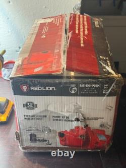 Red Lion RJS-100-PREM 1 HP, 23 GPM, 115/230 Volt, Premium Cast Iron Shallow Well