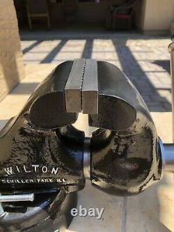 Restored Vintage Wilton Bullet 101033 4 1/2 New Jaws Swivel Bench Vise 60lbs
