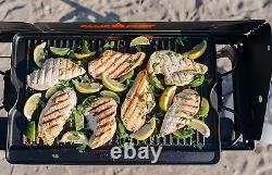 Reversible Pre-Seasoned Cast Iron Griddle, Cooking Surface 16 X 24