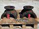 Salvage Ductile/cast Iron Arched Pipe Fittings Rust Flange Mueller 115 Lbs Each