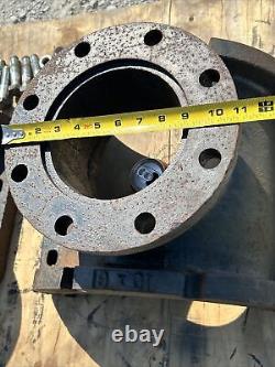 SALVAGE DUCTILE/CAST IRON ARCHED PIPE FITTINGS RUST FLANGE MUELLER 115 Lbs Each