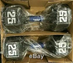 SHIPS NOW! Set OF Fitness Gear Dumbbells CAST IRON 25 lb Set of (2) BRAND NEW