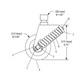 Saf Holland Xa-v-350 Swivel Caster Cast Iron Wheel, 13.43 Lbs (6.09 Kg)