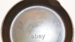 Scarce 722 C VICTOR CAST IRON SKILLET GRISWOLD MFG CO #8 Heat Ring Flat