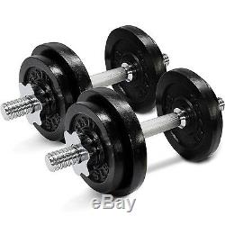 Set Dumbbells Weight Cap Gym Exercise Workout Barbell 40 50 52.5 60 105 200 lbs