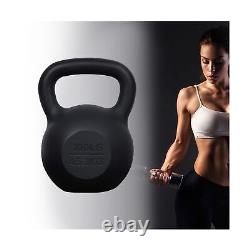 Signature Fitness Powder Coated Cast Iron Kettlebell 100 Lbs Weights Strength
