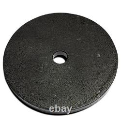 Single 100 lbs. Weight Plate Cast Iron Olympic Weights Weightlifting Gym Fitness