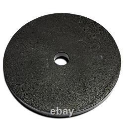 Single 100lb Weight Plate Cast Iron Olympic Weights Weightlifting Gym Fitness