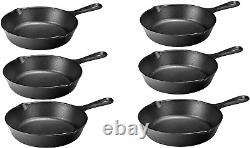 Skillet Spoon Rest Cast Iron 3-1/2 Dia. (6 Pack)