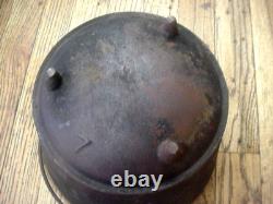 Small #7 Cast Iron Bean Pot Kettle Peyote Drum 9 1/4 OD 8 3/4 ID 9.25 LBS