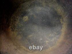 Small #7 Cast Iron Bean Pot Kettle Peyote Drum 9 1/4 OD 8 3/4 ID 9.25 LBS