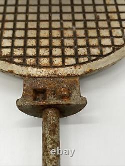 Standard MFG Co Charleroi PA Cast Iron Waffle Iron Pizzelle Maker 15 lbs! 6