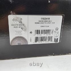 Staub Cast Iron 4-qt Round Cocotte Grenadine