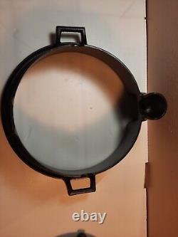 Stover Cast Iron Waffle Maker High Base #7 Restored & Seasoned