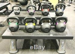 Strencor EKG Kettlebell Black Cast Iron Set of 8 9 lbs 44 lbs