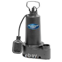 Sumperior Pump 1/2 HP Submersible Cast Iron Sump Pump