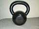 Super Fitness Powder Coated Kettlebell Solid Cast Iron Gym Workout Weight 30 Lbs
