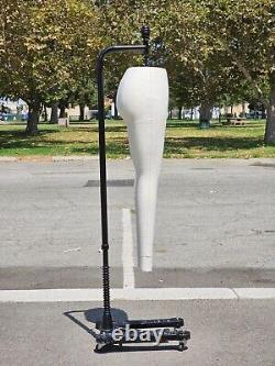Superior Model Form Co. Missy Legs Covered In Linen Fabric With Cast Iron Base