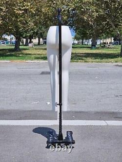 Superior Model Form Co. Missy Legs Covered In Linen Fabric With Cast Iron Base