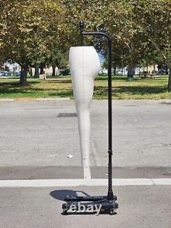 Superior Model Form Co. Missy Legs Covered In Linen Fabric With Cast Iron Base