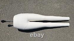 Superior Model Form Co. Missy Legs Covered In Linen Fabric With Cast Iron Base