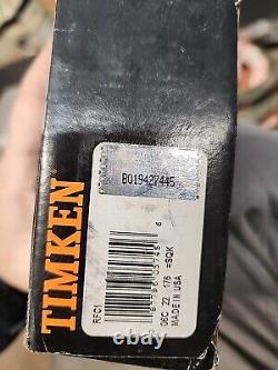 Timken Fafnir RFC1 Piloted 4-bolt Flange Mount Bearing Unit, 1 Bore, Cast Iron