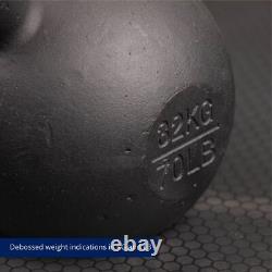 Titan Fitness 32 KG Cast Iron Kettlebell, Single Piece Casting, KG and LB