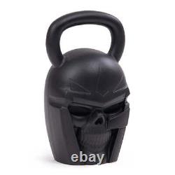 Titan Fitness 50 LB Warrior Kettlebell, Cast-Iron Skull Design