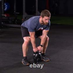 Titan Fitness 50 LB Warrior Kettlebell, Cast-Iron Skull Design