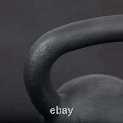 Titan Fitness 80 LB Cast Iron Kettlebell, Single Piece Casting, LB Markings