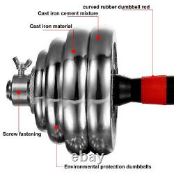 Totall 66LB Dumbells Pair Gym Weights Dumbbell Body Building Free Weight Set New