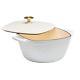 Tramontina Dutch Oven 7-qt Enameled Cast Iron Covered Square In Matte White