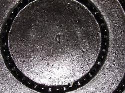 Unmarked Wagner Cast Iron Deep Skillet Chicken Fryer Heat Ring Dome Lid