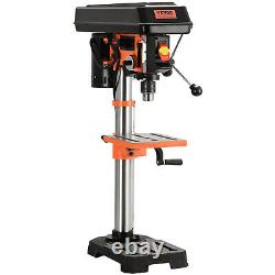 VEVOR 10-Inch 5-Speed Benchtop Drill Press Cast Iron Drill Press 3.2A