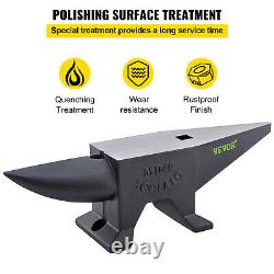 VEVOR Blacksmith Anvil 88lb 40kg Cast Iron Anvil Forged Steel Anvil Horn Anvil