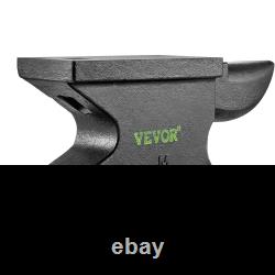 VEVOR Cast Iron Anvil, 55 Lbs(25kg) Single Horn Anvil with 8.6 x 4.1 inch Counte