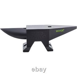 VEVOR Cast Iron Anvil, 88 Lbs(40kg) Single Horn Anvil with Large Countertop and