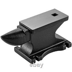VEVOR Iron Anvil Blacksmith Single Beck Cast Iron 100LB/45KG With1.2in Square Hole