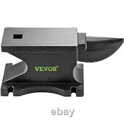 VEVOR Iron Anvil Blacksmith Single Beck Cast Iron 100LB/45KG With1.2in Square Hole