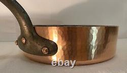 VTG E Dehillerin Paris France Copper Sauté Pan With Lid-12 3.2 MM 14.4 LBS