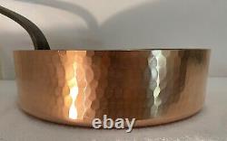 VTG E Dehillerin Paris France Copper Sauté Pan With Lid-12 3.2 MM 14.4 LBS