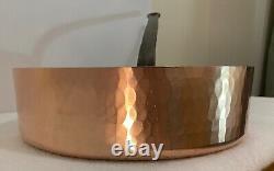 VTG E Dehillerin Paris France Copper Sauté Pan With Lid-12 3.2 MM 14.4 LBS